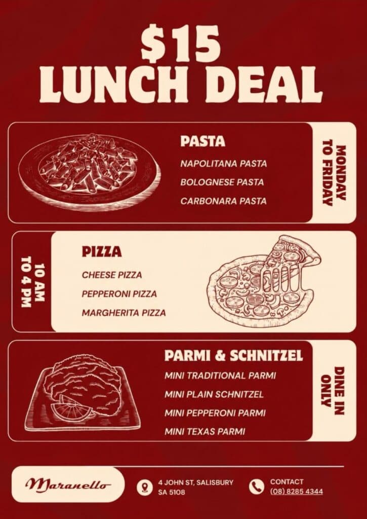 Food Menu - Page 2